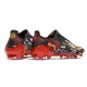 adidas X Ghosted.1 FG Scarpe Nero Rosso Oro