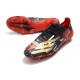 adidas X Ghosted.1 FG Scarpe Nero Rosso Oro