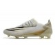 adidas X Ghosted.1 FG Scarpe Bianco Oro Metallico Melange Nero Core