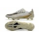 adidas X Ghosted.1 FG Scarpe Bianco Oro Metallico Melange Nero Core
