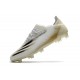 adidas X Ghosted.1 FG Scarpe Bianco Oro Metallico Melange Nero Core