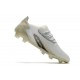 adidas X Ghosted.1 FG Scarpe Bianco Oro Metallico Melange Nero Core