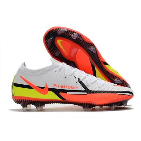 Nike Phantom GT ii Elite FG Motivation Pack - Bianco Cremisi Vivace Volt