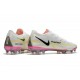 Nike Phantom GT ii Elite FG Bianco Nero Cremisi Vivace Rosa Blast