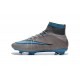 Scrape Nike Mercurial Superfly Iv FG Terreno Duro Grigio Blu