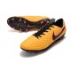 Scarpe Nike Tiempo Legend 8 Elite FG Arancione Nero