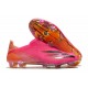 Scarpa Nuovo adidas X Ghosted+ FG Rosa Shock Nero Core Arancione Acceso