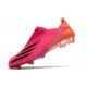 Scarpa Nuovo adidas X Ghosted+ FG Rosa Shock Nero Core Arancione Acceso