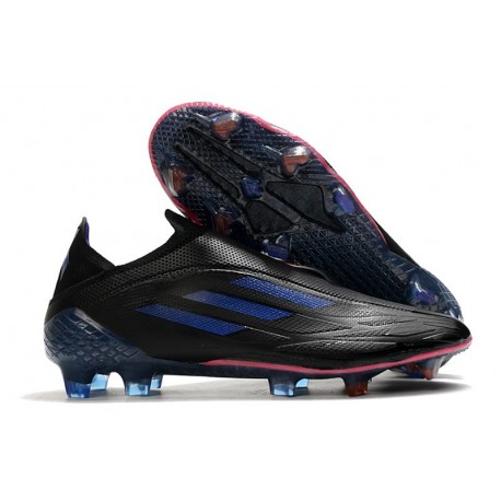 adidas X Speedflow+ FG Nuovo Nero Core Inchiostro Sonico Solar Giallo