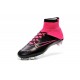 Scrape Nike Mercurial Superfly Iv FG Terreno Duro Pelle Nero Rosa