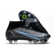 Nike Mercurial Superfly 8 Elite SG Pro AC Nero Grigio Ferro