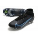 Nike Mercurial Superfly 8 Elite SG Pro AC Nero Grigio Ferro