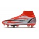 Nike Mercurial Superfly 8 Elite SG Pro AC Rosso Cile Nero Ghost Arancione Total