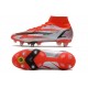 Nike Mercurial Superfly 8 Elite SG Pro AC Rosso Cile Nero Ghost Arancione Total