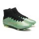 Scrape Nike Mercurial Superfly Iv FG Terreno Duro Verde Nero Oro