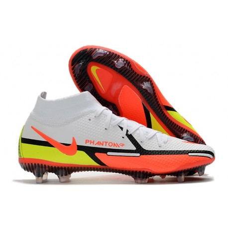 Nike Phantom GT 2 Elite DF FG Bianco Cremisi Vivace Volt