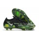 Nike Phantom GT 2 Elite DF FG Nero Metallic Platino Verde Strike