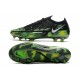 Nike Phantom GT 2 Elite DF FG Nero Metallic Platino Verde Strike