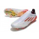 adidas X Speedflow+ FG Nuovo Bianco Ferro Metallizzato Rosso Solare