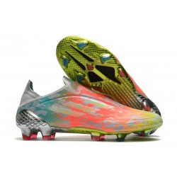 adidas X Speedflow+ FG Nuovo Onice Chiaro Bianco Solar Giallo