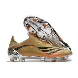 adidas X Speedflow+ FG Nuovo Tech Metallic Nero Core Intense Arancione