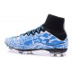 Scrape Nike Mercurial Superfly Iv FG Terreno Duro Blu Bianco