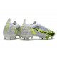 Scarpe Nike Mercurial Vapor 14 Elite SG-Pro Bianco Nero Metallic Argento Volt
