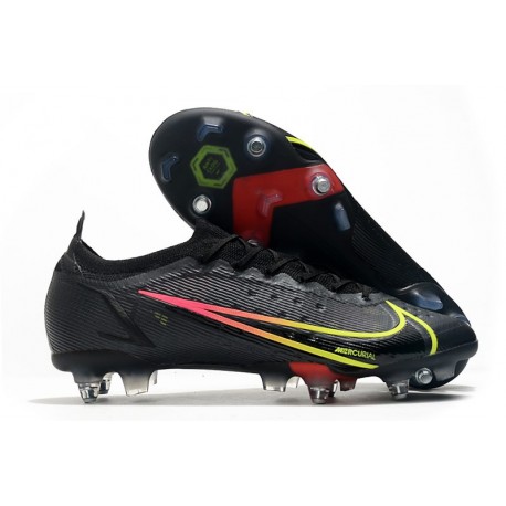 Scarpe Nike Mercurial Vapor 14 Elite SG-Pro Nero Cyber Off Noir