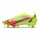 Scarpe Nike Mercurial Vapor 14 Elite SG-Pro Volt Cremisi Vivace Nero