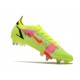 Scarpe Nike Mercurial Vapor 14 Elite SG-Pro Volt Cremisi Vivace Nero