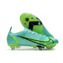 Scarpe Nike Mercurial Vapor 14 Elite SG-Pro Turchese Dinamico Lime Glow