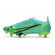 Scarpe Nike Mercurial Vapor 14 Elite SG-Pro Turchese Dinamico Lime Glow