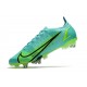 Scarpe Nike Mercurial Vapor 14 Elite SG-Pro Turchese Dinamico Lime Glow