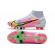 Nike Mercurial Superfly 8 Elite AG Pro Bianco Rosa Nero
