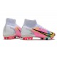 Nike Mercurial Superfly 8 Elite AG Pro Bianco Rosa Nero