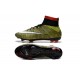Nuovo 2015 Scrape Calcio Nike Mercurial Superfly FG Terreni Giallo Nero Bianco