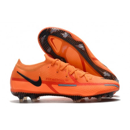 Nike Phantom GT ii Elite FG Arancione Laser Nero Arancione Total
