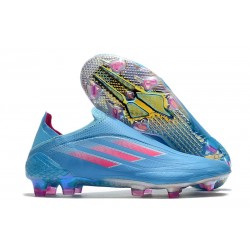 adidas X Speedflow+ FG Nuovo Cielo Rush Team Rosa Shock Bianco