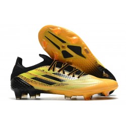 Scarpa da Calcio adidas X Speedflow.1 FG Oro Solare NeroCore Giallo Acceso