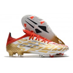 Scarpa da Calcio adidas X Speedflow.1 FG Oro Bianco Rosso