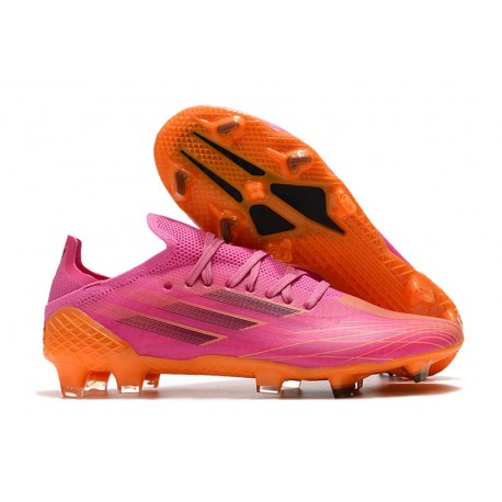Scarpa da Calcio adidas X Speedflow.1 FG Rosa Arancione