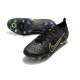 Nike Mercurial Vapor 14 Elite SG-Pro Nero Oro Metallico Argento