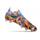 adidas Predator Edge.1 Low FG Geometric Blu Acceso Team Giallo Rosso Solare