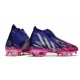 adidas Predator Edge+ FG Collegiate Viola Argento Metallico Rosa Shock