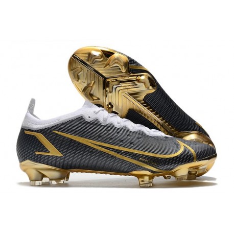Scarpe Nike Mercurial Vapor 14 Elite FG Nero Oro