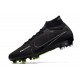 Nike Zoom Mercurial Superfly IX Elite FG Nero Grigio Fumo Scuro Summit Bianco Volt