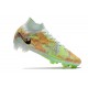 Nike Zoom Mercurial Superfly IX Elite FG Nero Grigio Vert