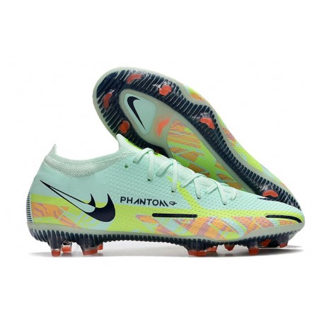 Nike Phantom GT ii Elite FG Schiuma Di Menta Blu Nerastro Verde Fantasma