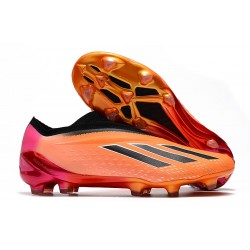 adidas X Speedportal+ FG Scarpa Arancione Negro