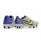 Nike Tiempo Legend 9 Elite SG-Pro AC Grigio Nebbia Volt Zaffiro